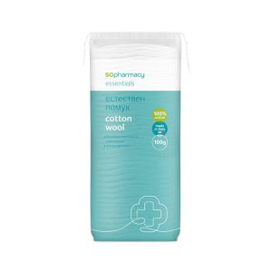 SOpharmacy Essentials Естествен памук х100 г.
